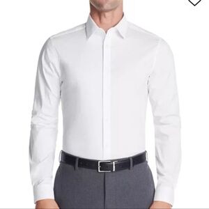 New - Calvin Klein Men's White Dress Shirt